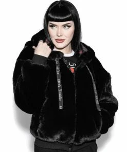 HK East Womens Lorena - Faux Fur Jacket