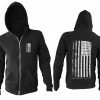 Blackcraft Cult Mens One Nation No God - Zip Up Hoodie