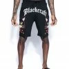 Blackcraft Cult Mens Hell Cat Flash Shorts