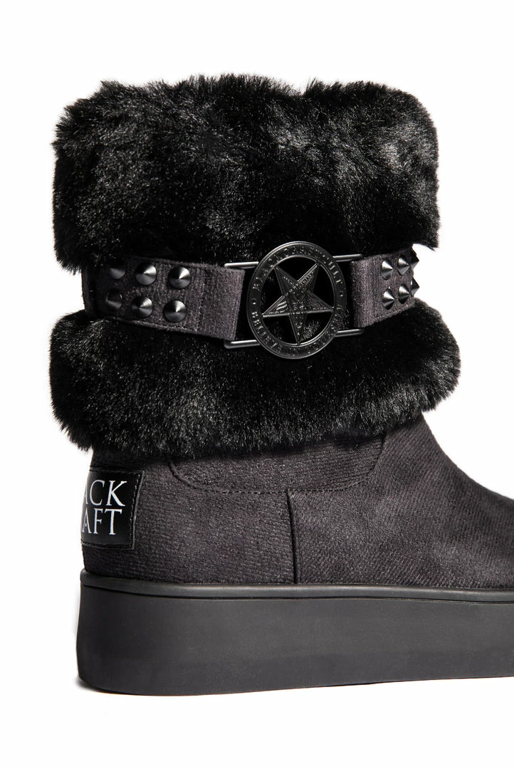 HK East Womens Akasha - Faux Fur Boots 4 HK East Womens Akasha - Faux Fur Boots