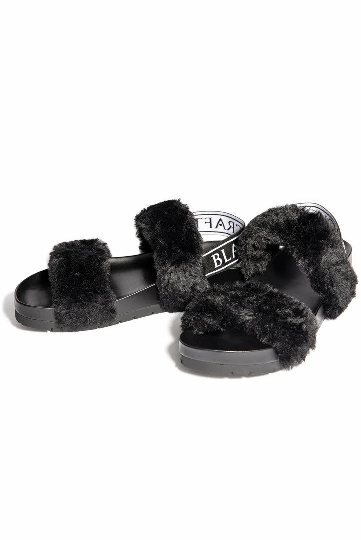 HK East Womens Esme - Staple Faux Fur Slide 5 HK East Womens Esme - Staple Faux Fur Slide