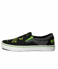 Plainview Ouija - Green Slip On Sneaker
