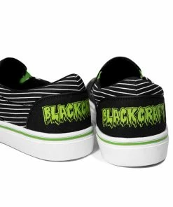Plainview Ouija - Green Slip On Sneaker