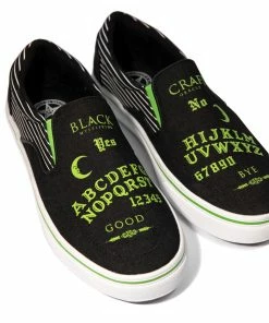Plainview Ouija - Green Slip On Sneaker