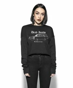 Blackcraft Cult Hearse - Women's Cropped Crewneck