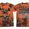 Blackcraft Cult Every Night Is Halloween - Orange Lightning Dye Mens