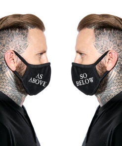 Blackcraft Cult As Above So Below - Face Mask