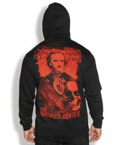Blackcraft Cult Mens Poe - Limited Edition Hooded Pullover Sweater
