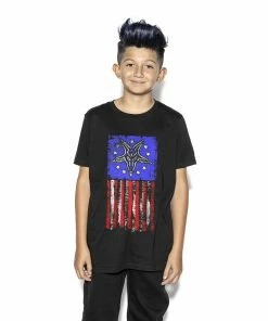 Blackcraft Cult Kids God Free America - Child's Tee