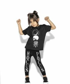 ACDC Hocus Pocus - Youth Leggings 8 ACDC Hocus Pocus - Youth Leggings