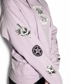Blackcraft Cult Mens Blasphemy Is Beautiful - Pastel Hooded Pullover Sweater