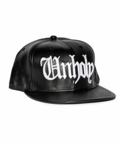 Blackcraft Cult Accessories Unholy - Faux Leather Snapback Hat