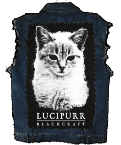 Blackcraft Cult Lucipurr - Back Patch Accessories