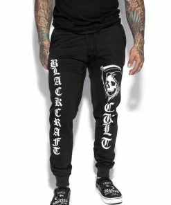 Blackcraft Cult Mens Reaper Head Joggers