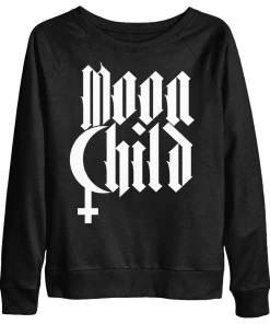 Blackcraft Cult Moon Child - Women's Scoop Neck Sweater Womens