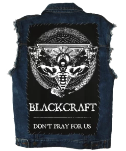 Blackcraft Cult Protection Moth - Back Patch