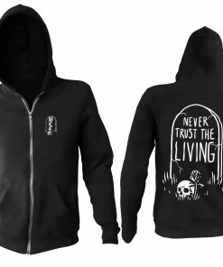 Blackcraft Cult Never Trust The Living - Zip Up Hoodie