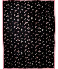 ACDC Misc. Pastel Death Moth - Sherpa Blanket