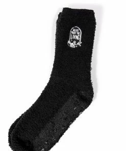 CMT Never Trust The Living - Fuzzy Socks Womens