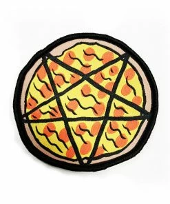 Blackcraft Cult Pizzagram - Woven Patch Accessories