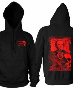 Blackcraft Cult Mens Poe - Limited Edition Hooded Pullover Sweater