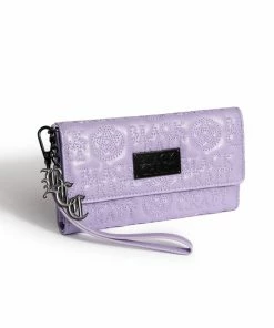 IDS Purple Blackcraft - Quilted Wallet