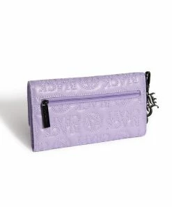 IDS Purple Blackcraft - Quilted Wallet