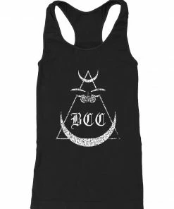 Blackcraft Cult Womens Moth Moon - Racerback Tank