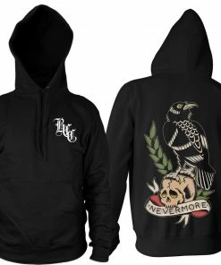 Blackcraft Cult The Raven - Hooded Pullover Sweater Mens 7 Blackcraft Cult The Raven - Hooded Pullover Sweater Mens