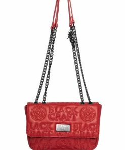 IDS Red Blackcraft - Quilted Shoulder Bag Bags / Wallets