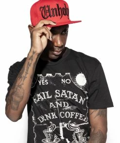 Blackcraft Cult Accessories Unholy - Snapback Hat Red