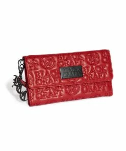 IDS Bags / Wallets Red Blackcraft - Quilted Wallet