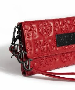 IDS Bags / Wallets Red Blackcraft - Quilted Wallet