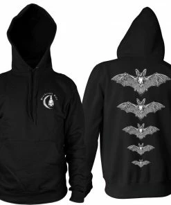 Blackcraft Cult Mens Release The Bats - Hooded Pullover Sweater