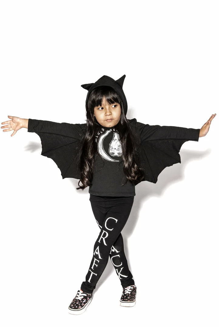 ACDC Kids Release The Bats - Baby / Toddler Bat Hoodie 4 ACDC Kids Release The Bats - Baby / Toddler Bat Hoodie