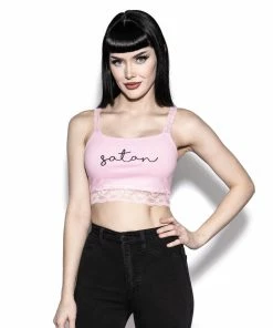 ACDC Pink Satan - Bralette Womens