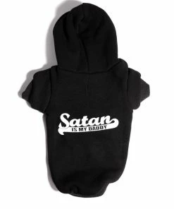 Blackcraft Cult Satan Is My Daddy - Pet Hoodie