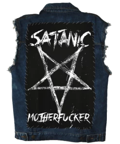 Blackcraft Cult Satanic Motherfucker - Back Patch Accessories
