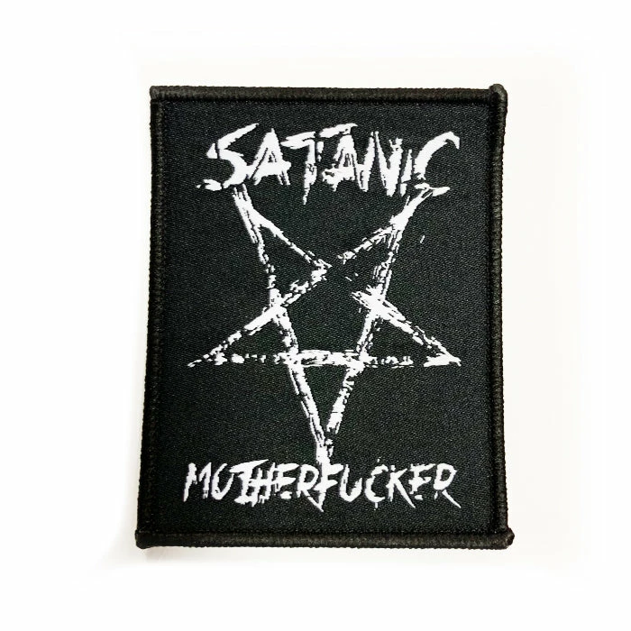 Blackcraft Cult Satanic Motherfucker - Woven Patch 3 Blackcraft Cult Satanic Motherfucker - Woven Patch