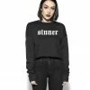 Blackcraft Cult Womens Sinner - Women's Cropped Crewneck 1 Blackcraft Cult Womens Sinner - Women's Cropped Crewneck
