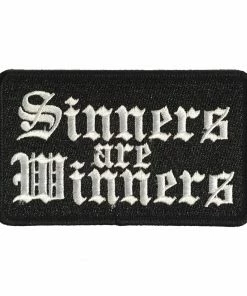 Blackcraft Cult Sinners Are Winners - Embroidered Patch