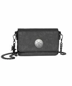 IDS Bags / Wallets Dark Floral - Embossed Crossbody