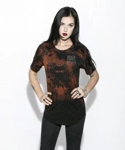 Blackcraft Cult Mens Spirits Of The Dead Bleach Wash- Unisex Tall Tee