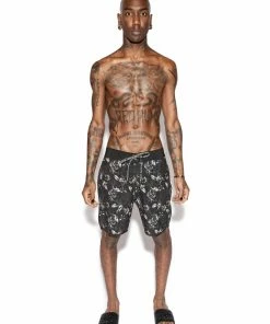 ACDC Mens Tropic Gothic - Swim Trunk