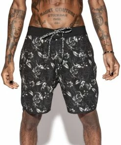 ACDC Mens Tropic Gothic - Swim Trunk
