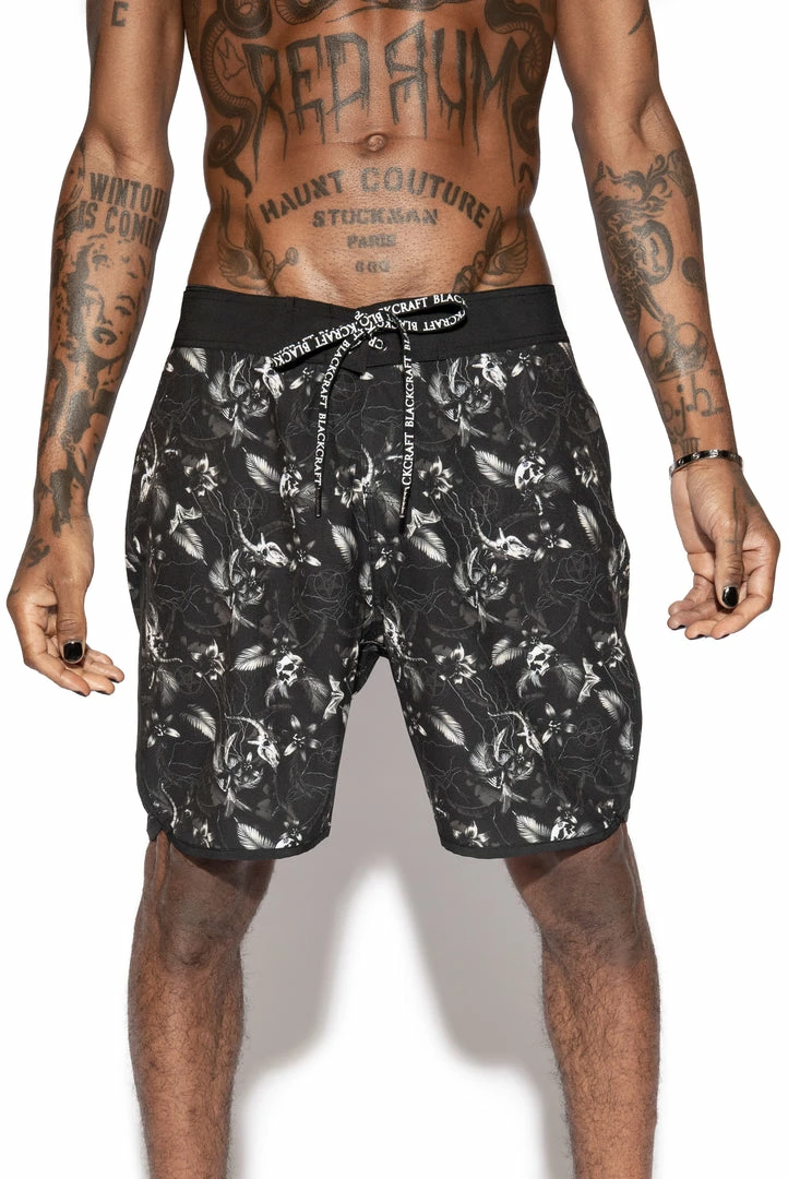 ACDC Mens Tropic Gothic - Swim Trunk 3 ACDC Mens Tropic Gothic - Swim Trunk
