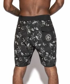 ACDC Mens Tropic Gothic - Swim Trunk 7 ACDC Mens Tropic Gothic - Swim Trunk