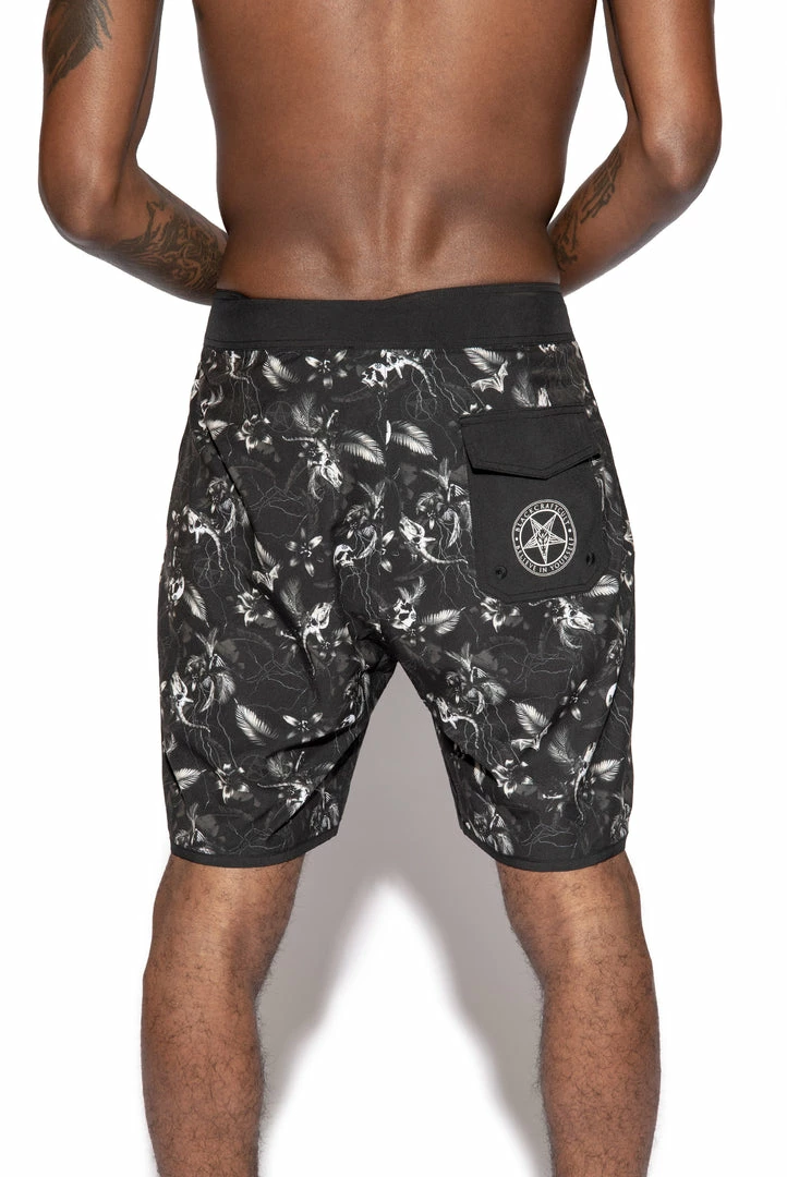 ACDC Mens Tropic Gothic - Swim Trunk 5 ACDC Mens Tropic Gothic - Swim Trunk