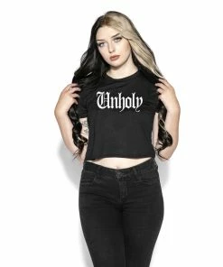 Blackcraft Cult Unholy - Flowy Crop Tee