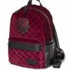 IDS Oxblood Rose - Quilted Backpack